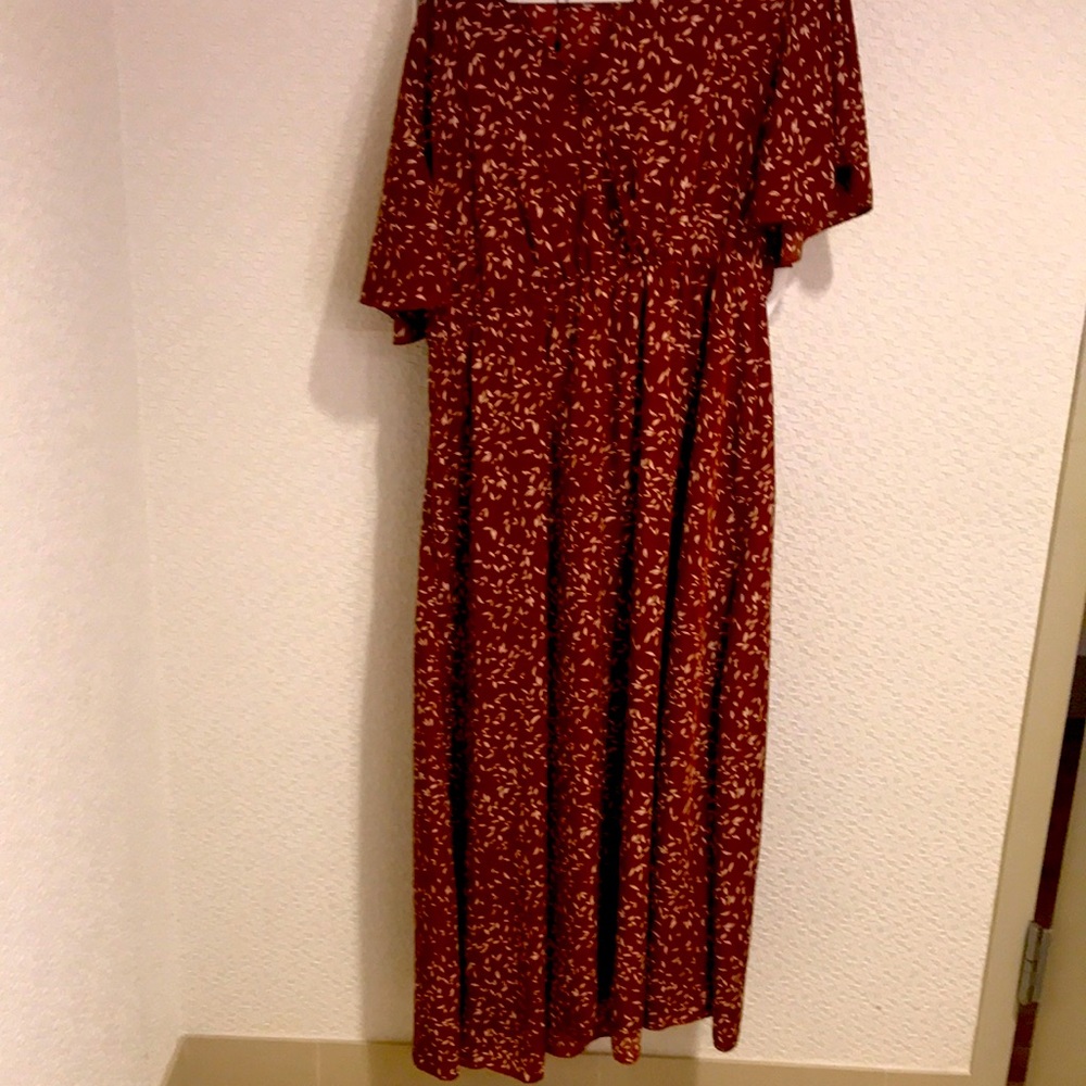 Cara and Kate brown dress